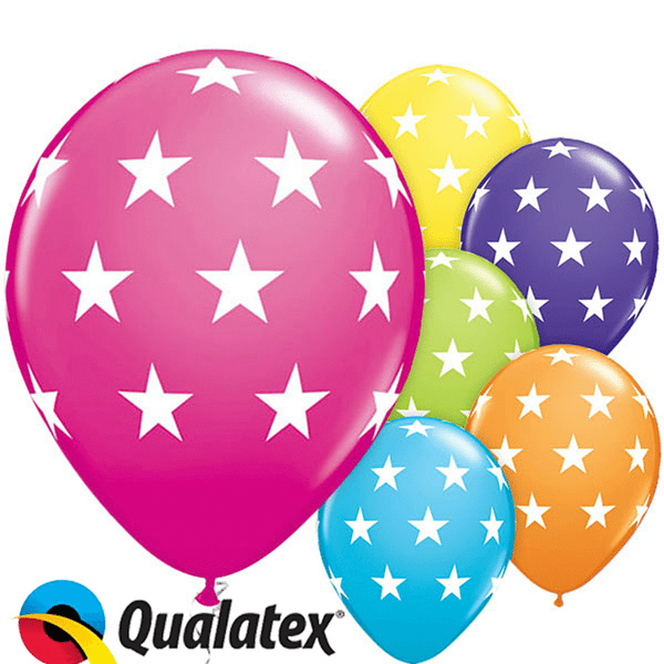 Globos estrellas grandes