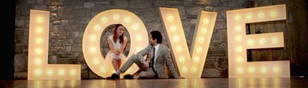Letras Grandes con Luces Led a Medida 4 Letras Grandes con Luces Led a Medida