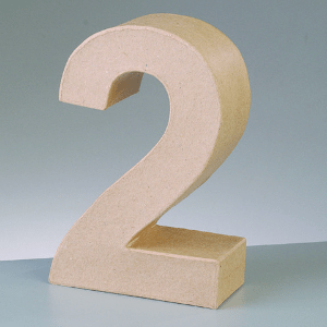 Numeros Craft Pequeños 5 numero-2-craft