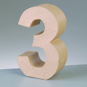 Numeros Craft Pequeños 7 numero-3-craft