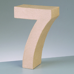Numeros Craft Pequeños 9 numero-7-craft