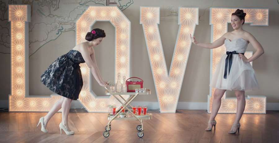 ¿Sueñas con letras en tu gran día? 8 Letras para boda a medida