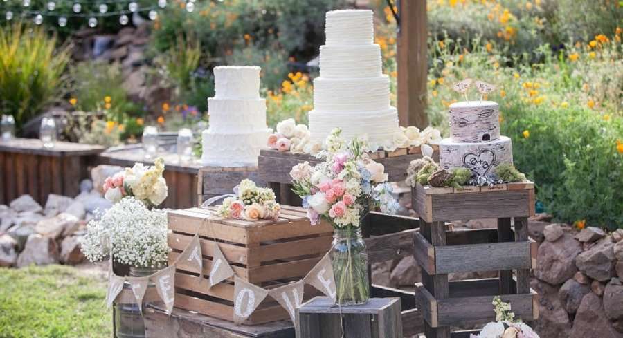 By Simple Country wedding