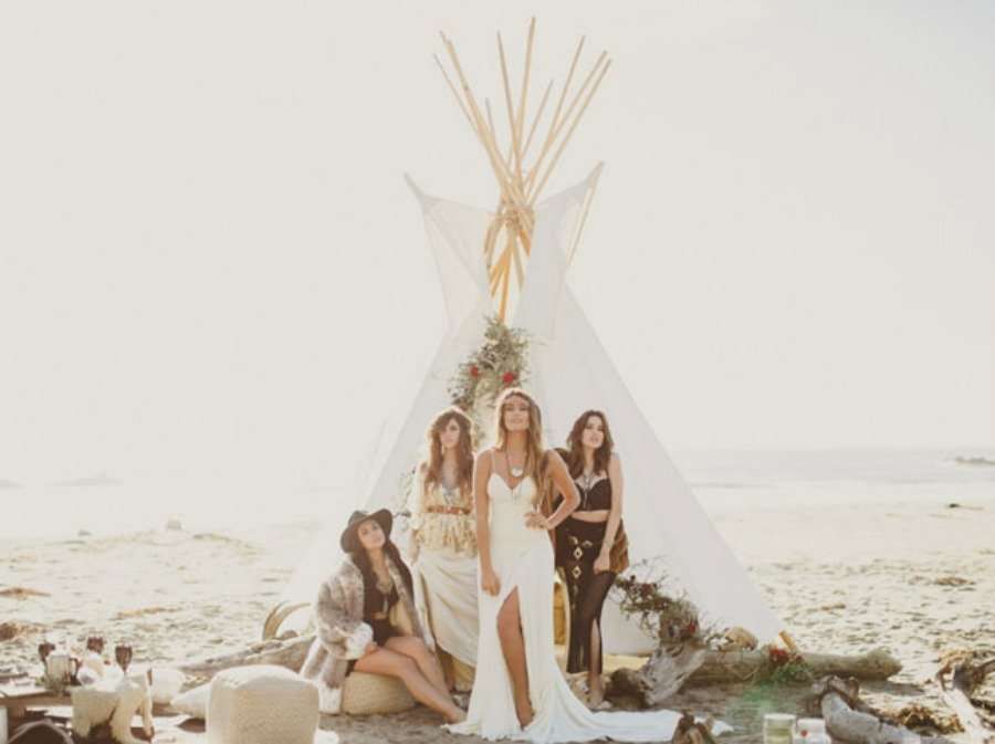 Quiero un teepee en mi boda 