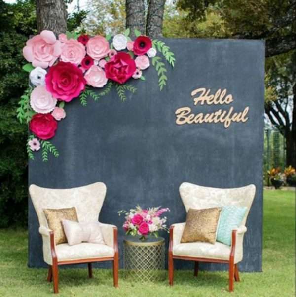 10 ideas geniales para un Photocall Low Cost