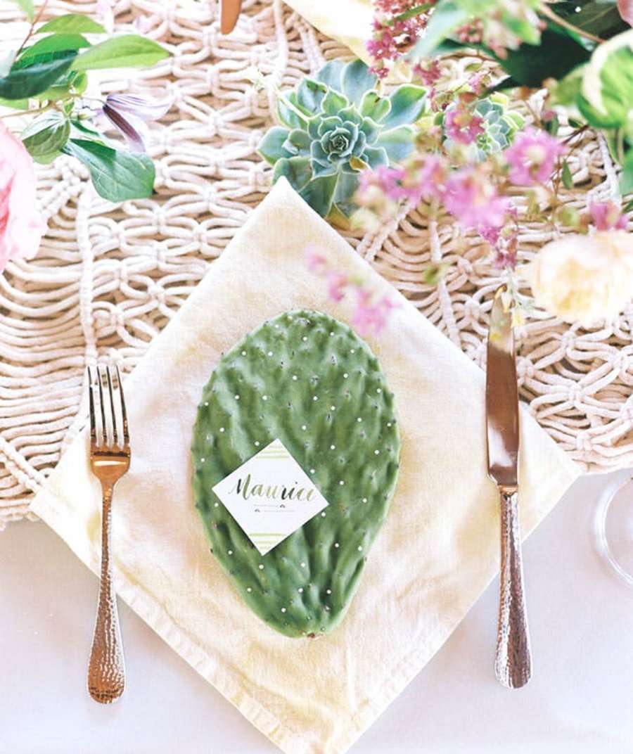 Las mejores ideas para una boda entre cactus