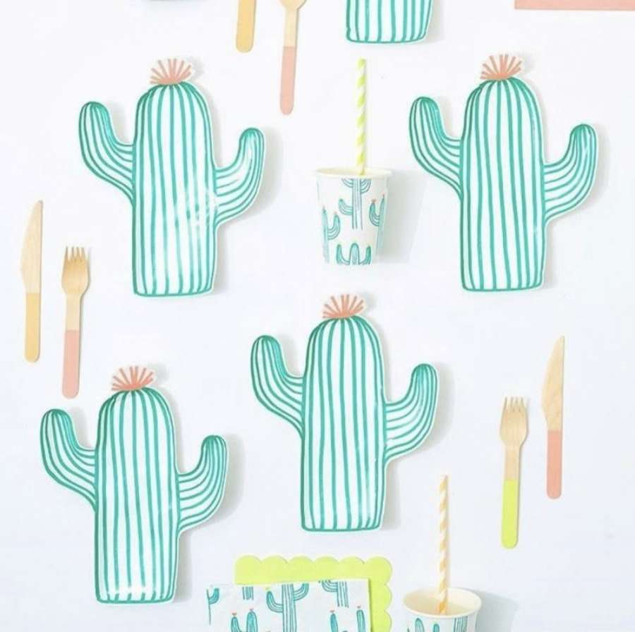ideas para una boda entre cactus