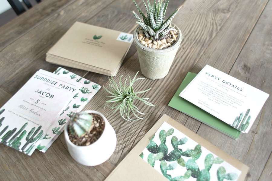 ideas para una boda entre cactus
