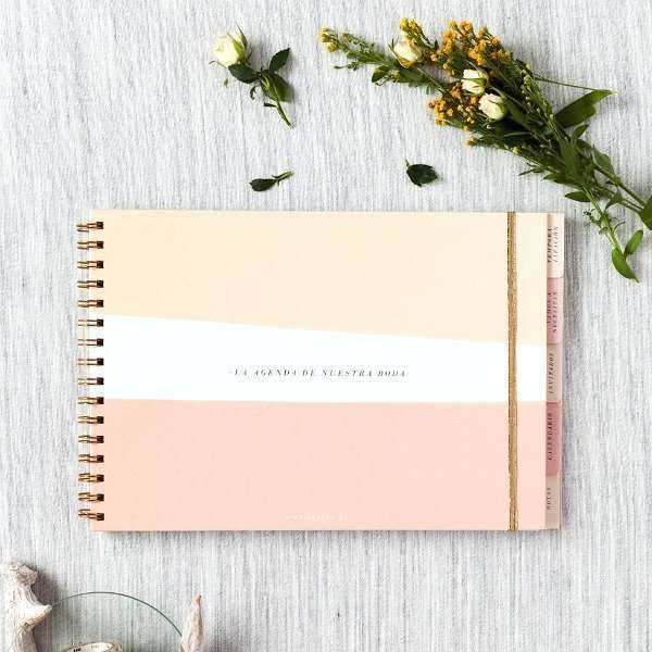 Agenda de nuestra boda es una agenda de la novia perfecta para ti