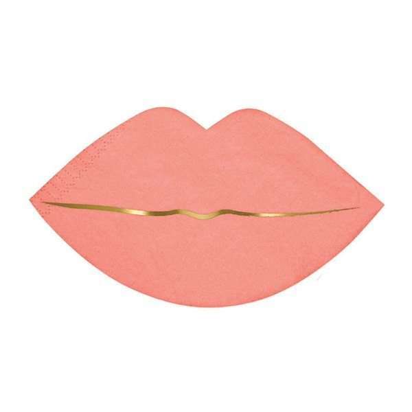 Servilletas labios
