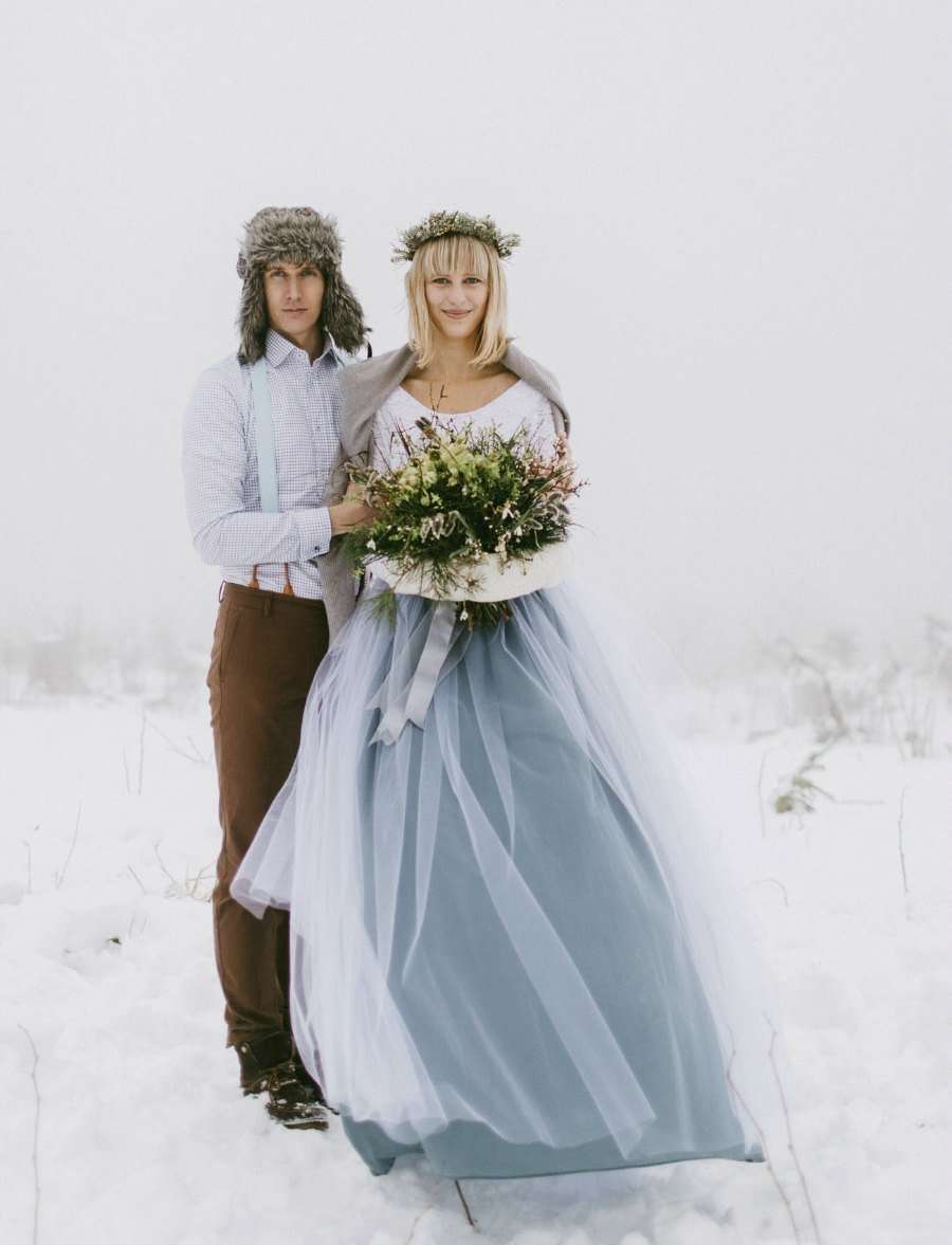 Una boda de ensueño en la nieve