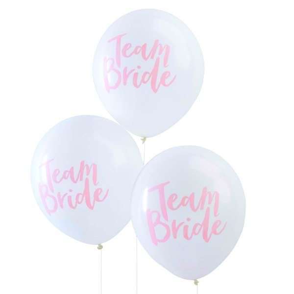 Globos Team Bride 3 Globos Team Bride