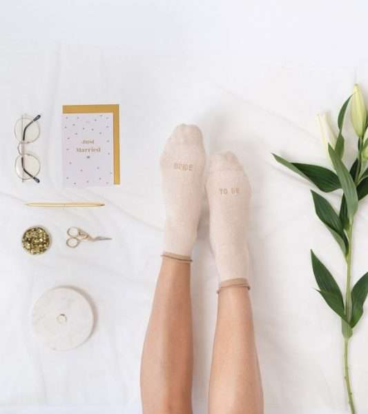 calcetines novia