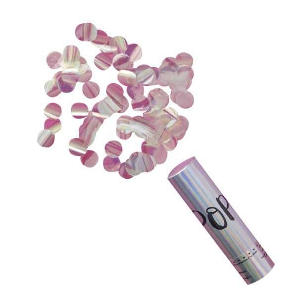 Mini Cañon confeti Iriscente 1 - Sweet Dream Moment