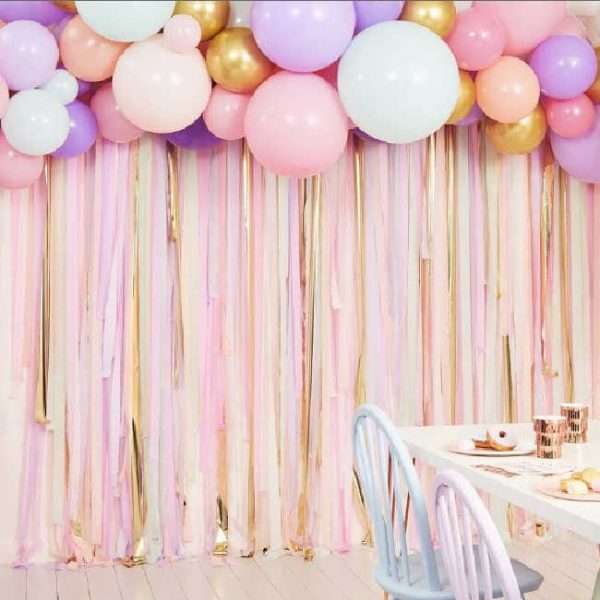 Fondo photocall pastel
