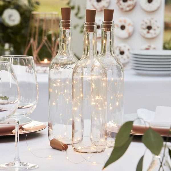 Luces led para botella