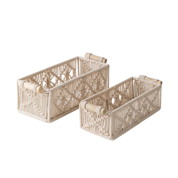 cesta macrame