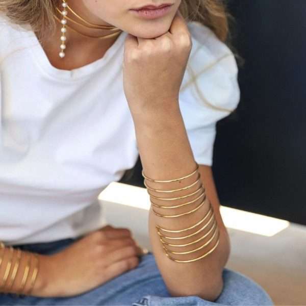 Brazalete cleopatra para invitada perfecta