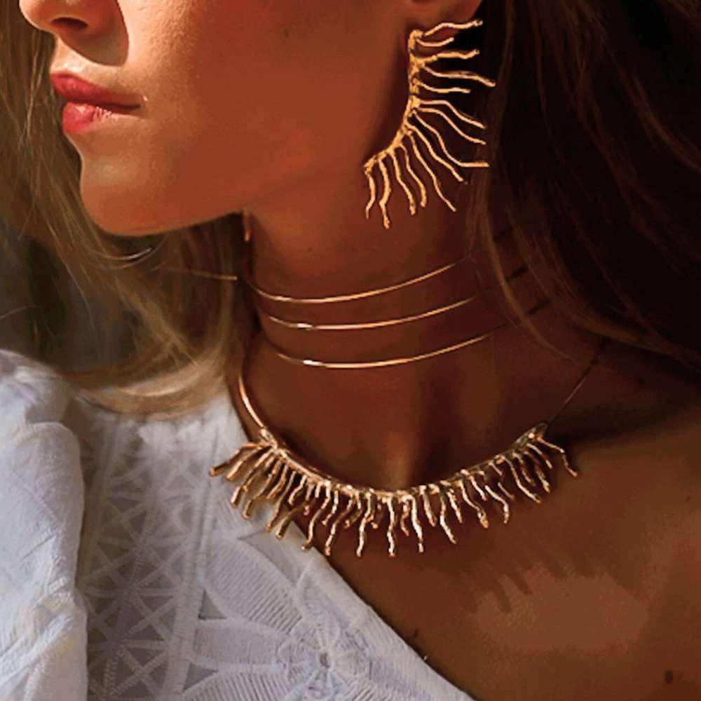 Pendientes sirena 1 gargantilla sirena pendientes sirena