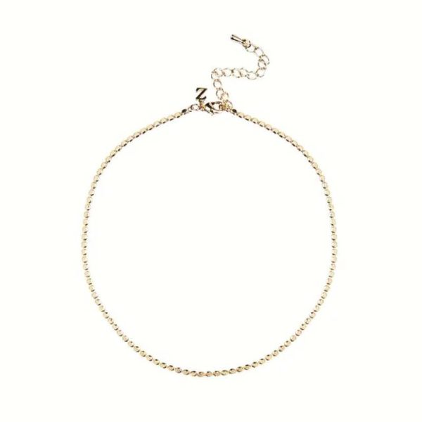 Joyas invitada perfecta: cuándo tiene sentido incluirlas como detalle especial 4 Gargantilla inicial joyas para invitadas