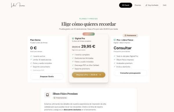 Por qué cada vez más parejas eligen un libro de firmas digital para su boda 6 libro de firmas digital bodas