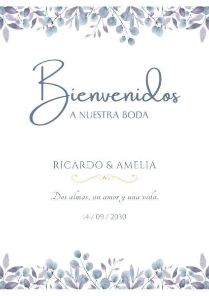 Carteles boda: cómo crear una señalética bonita, (con ayuda de Canva) 2 Carteles boda: cómo crear una señalética bonita, (con ayuda de Canva) 2