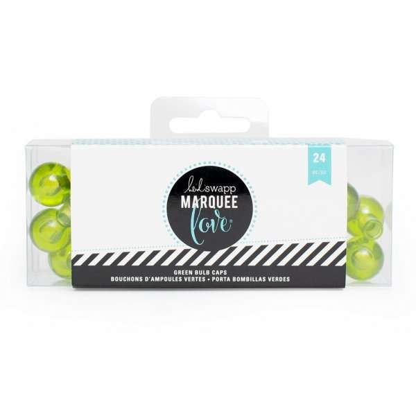 Capuchones bombillas Verde