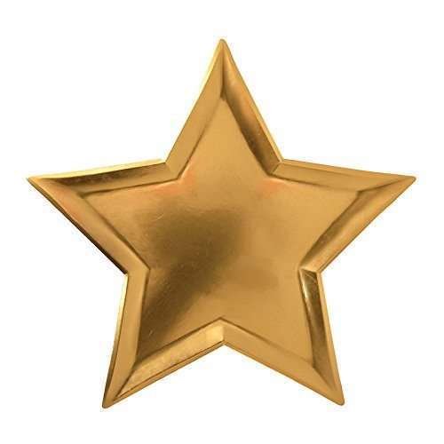 Platos Estrella Dorada 25 cm